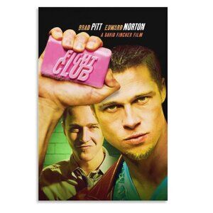 Fight Club Movie Posters Brad Pitt Photo Wall Art Poster 166